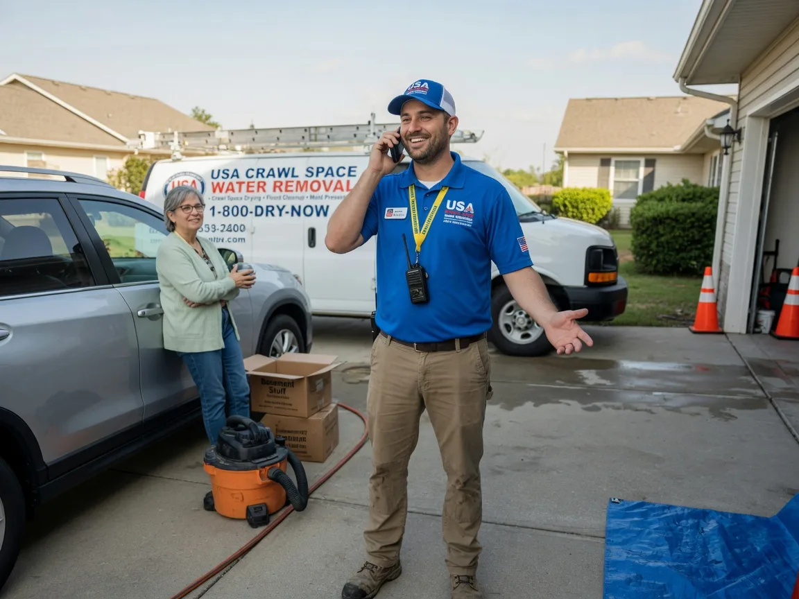 Crawl Space Water Removal Carversville, PA FAQs